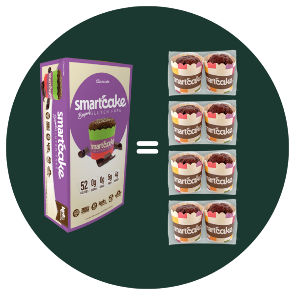 SmartCake Chocolate 4-pack - Image 6