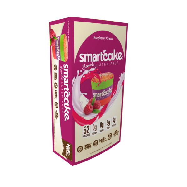 SmartCake Raspberry Cream 4-Pack