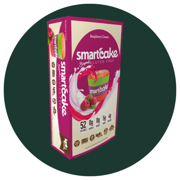 SmartCake Raspberry Cream 4-Pack - Image 2