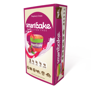Smartcake® Raspberry Cream 4 pack