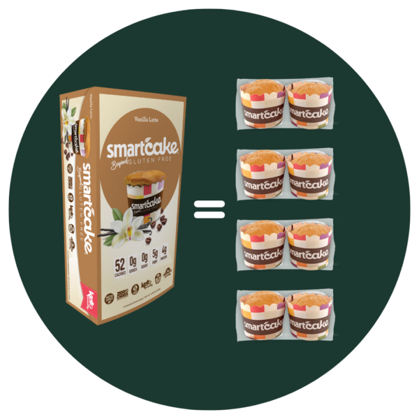 SmartCake Vanilla Latte 4-pack - Image 5