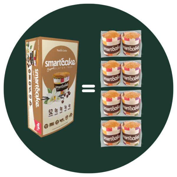 SmartCake Vanilla Latte 4-pack - Image 5