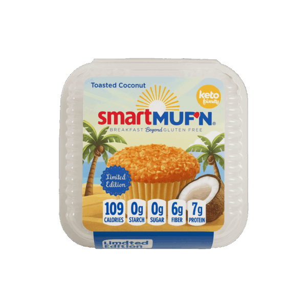 SmartMuf'n Toasted Coconut 2-pack