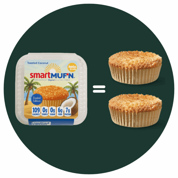 SmartMuf'n Toasted Coconut 6-Pack - Image 4