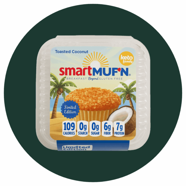 SmartMuf'n Toasted Coconut 2-pack - Image 2
