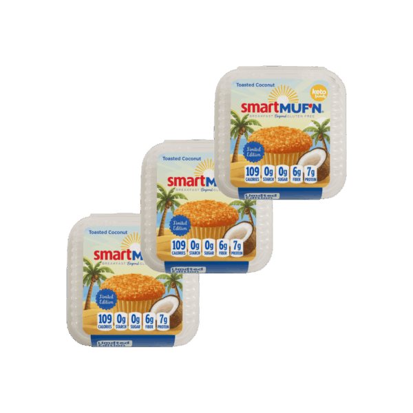 SmartMuf'n Toasted Coconut 6-Pack