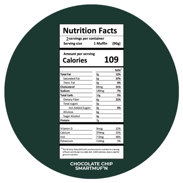 SmartMuf'n Chocolate Chip 10-pack - Image 5