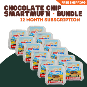 SmartMuf'n Chocolate Chip Bundle | 12-month Smart Routine