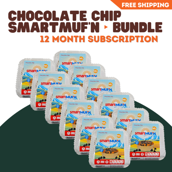 SmartMuf'n Chocolate Chip Bundle | 12-month Smart Routine