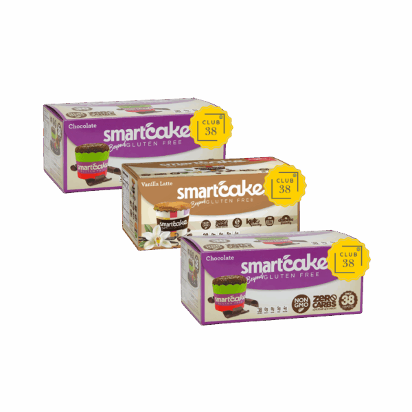 Mixed Flavors SmartCake 3 Boxes | 12-month Subscription Club 38