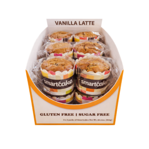 SmartCake 38-Calorie Vanilla Latte | 8-pack