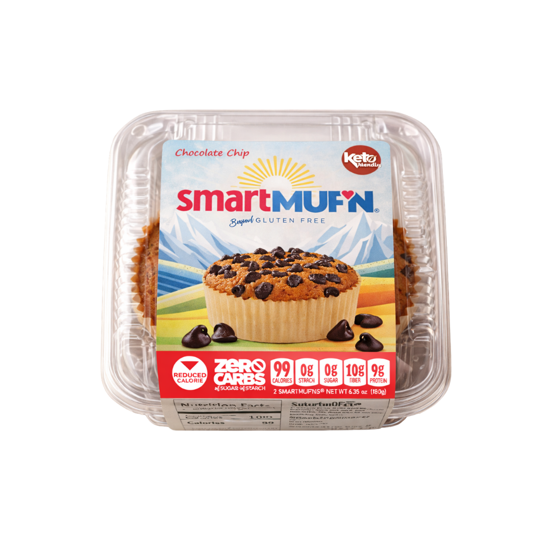 SmartMuf’n Chocolate Chip | 2-pack